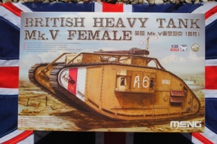 MENG TS-029 Mk.V FEMALE British Heavy Tank